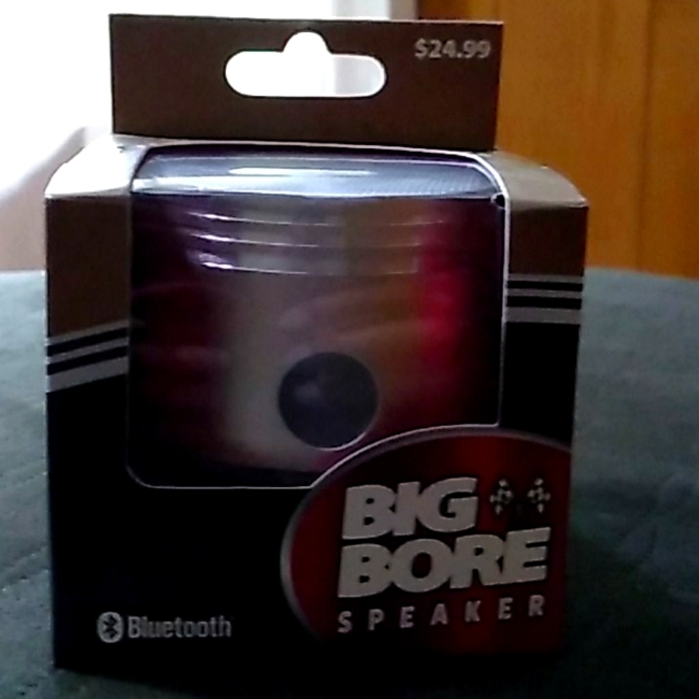 Big Bore speaker with LED light
